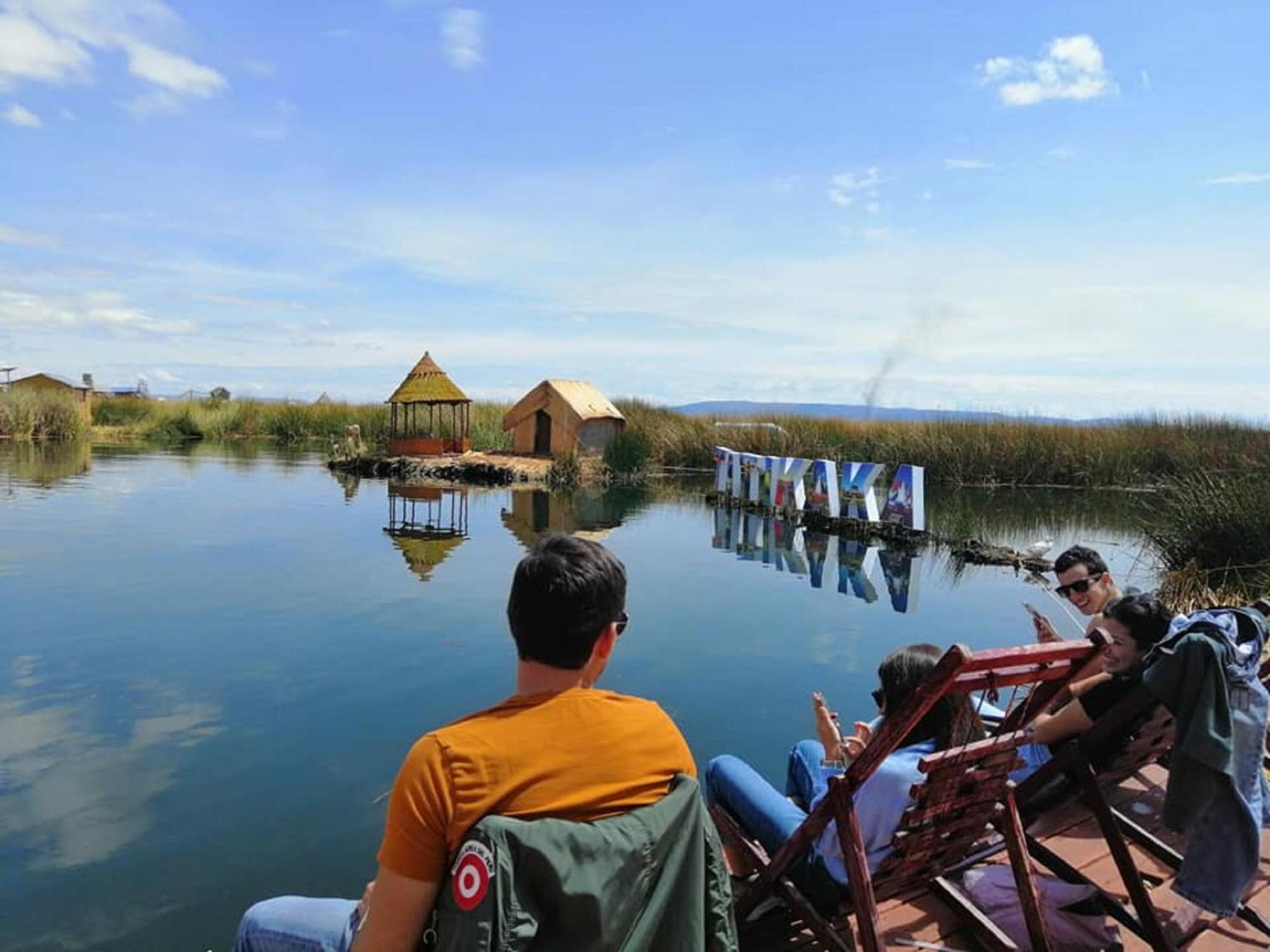 Uros Aruma-Uro On Uros Floating Islands 호텔 푸노 외부 사진